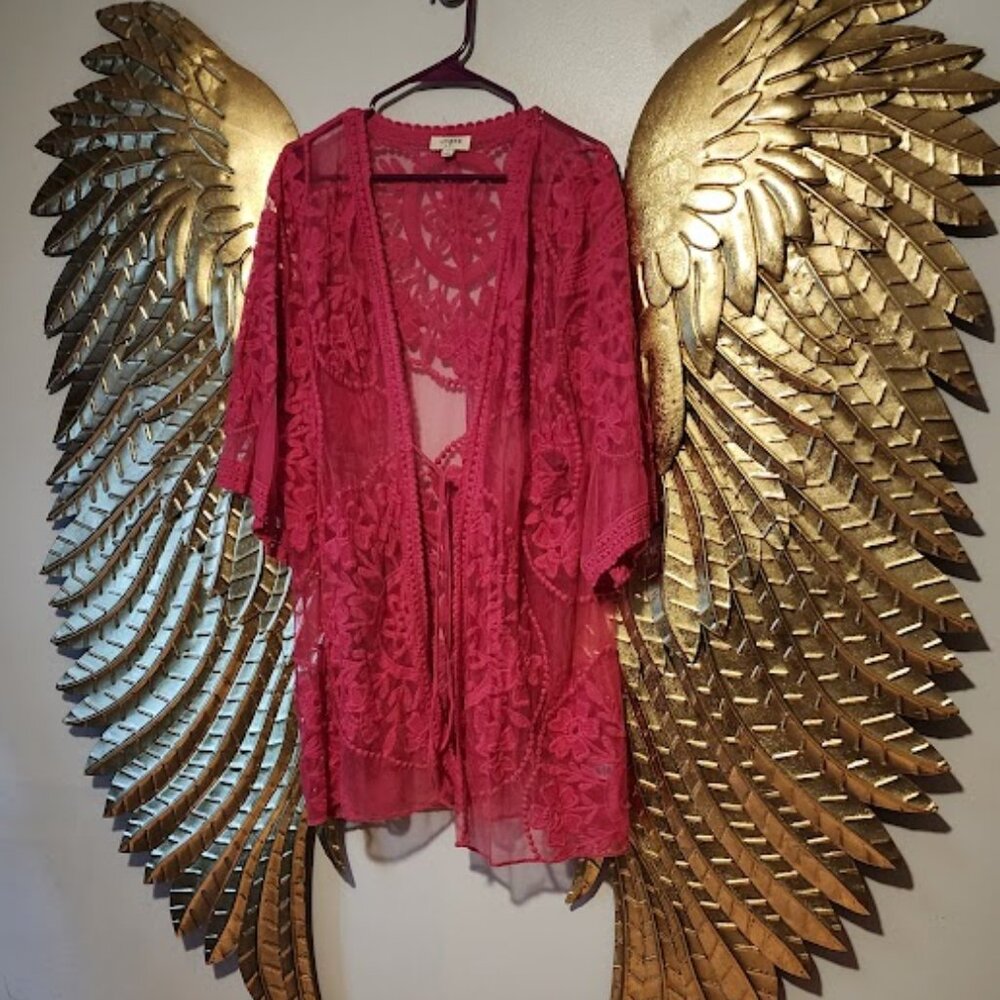 Umgee lace kimono